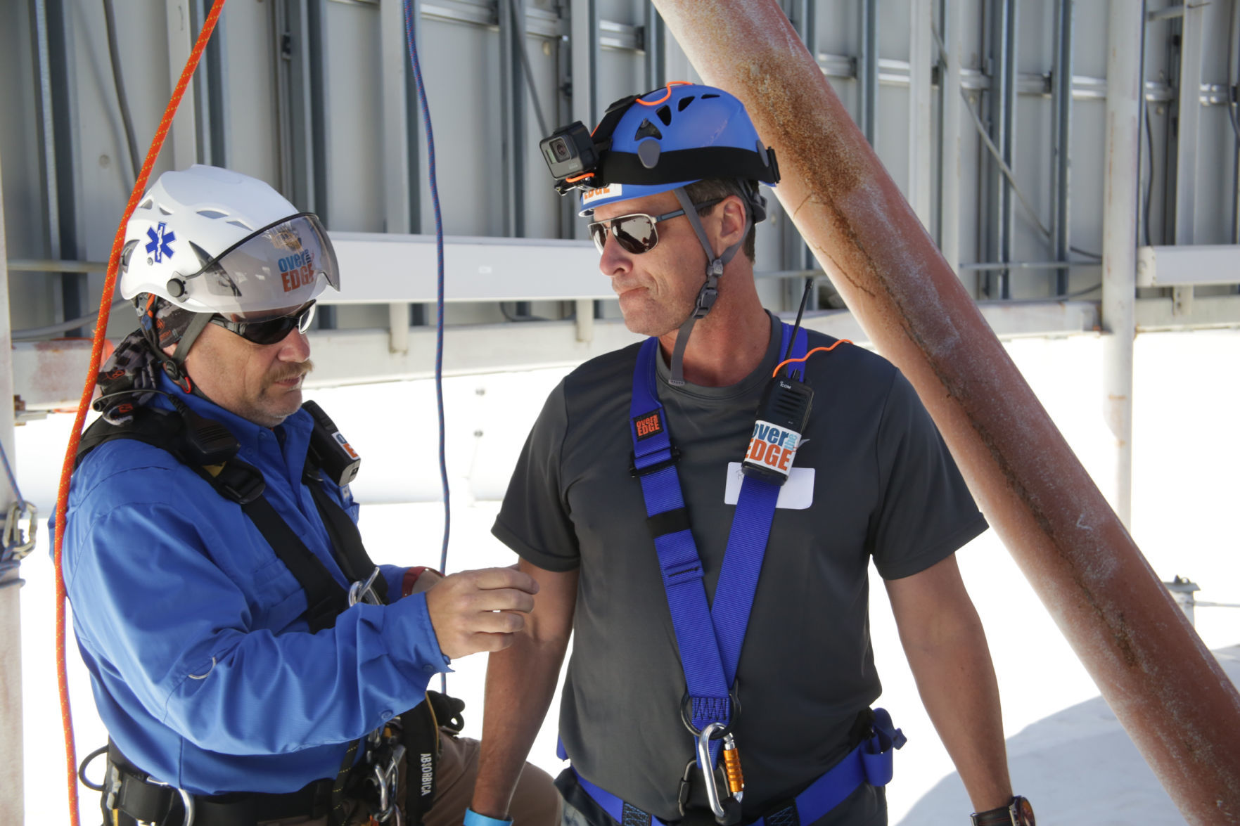 Lake Area United Way Rappelling